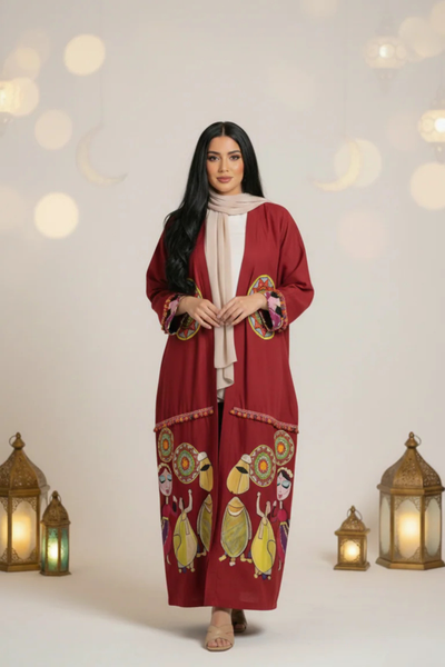 Basic Wear Club | Oriental Nights Kaftan | Elegant Modest Kaftan Dress for Women