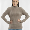 Turtleneck Knit Basic Sweater