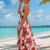 Basic Wear Club | Flory Rayon Cotton Sleeveless Maxi Dress | Summer Dress for Women