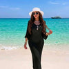 Basic Wear Club | Coastal Crochet Beach Cover-Up Maxi Dress | Elegant Swim Cover-Up for Women in Egypt
