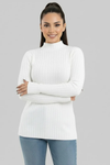 Turtleneck Knit Basic Sweater