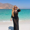 Basic Wear Club | Coastal Crochet Beach Cover-Up Maxi Dress | Elegant Swim Cover-Up for Women in Egypt