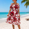 Basic Wear Club | Flory Short Sleeves Mini Dress | Summer Dress for Women