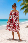 Basic Wear Club | Flory Short Sleeves Mini Dress | Summer Dress for Women