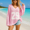 Basic Wear Club | Knitted Beach Jersey Cover-Up | Summer Beachwear for Women
