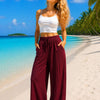 Basic Wear Club | Plain Soft Pants | Lightweight Casual Pants for Women