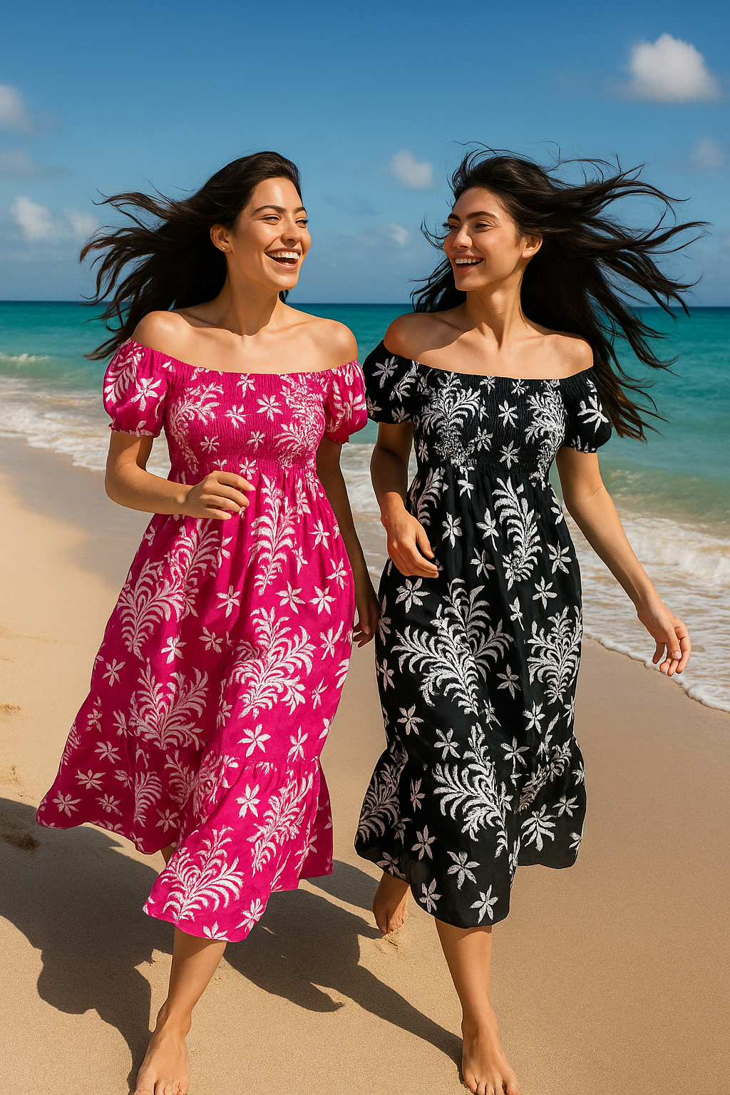 Flory Rayon Short Sleeves Maxi Dress