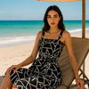 Floral Sleeveless Mini Dress