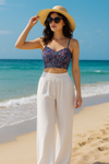 Rayon Cotton Floral pants