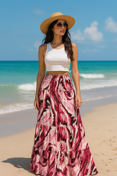 Rayon Cotton Skirt