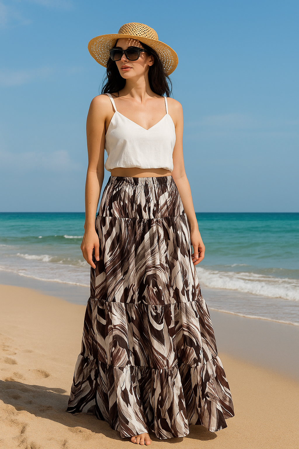 Rayon Cotton Skirt
