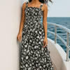 Flory Rayon Cotton Sleeveless Maxi Dress