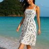 Mini Flory Sleeveless Dress Rayon Cotton