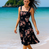 Floral Sleeveless Mini Dress