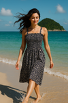 Floral Sleeveless Mini Dress