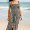 Flory Rayon Cotton Sleeveless Maxi Dress