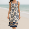 Floral Sleeveless Mini Dress