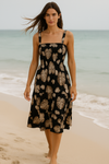 Floral Sleeveless Mini Dress