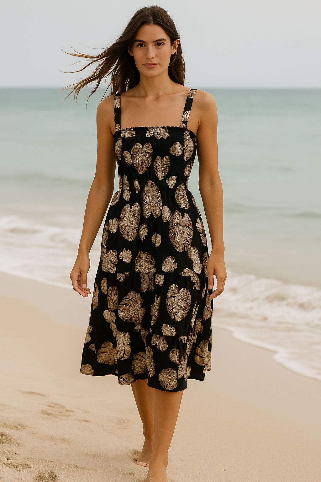 Floral Sleeveless Mini Dress