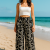 Rayon Cotton Floral pants