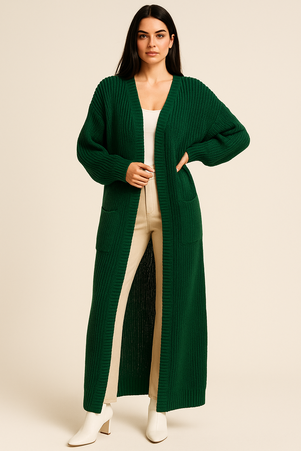 Cozy Oversized Knit Cardigan