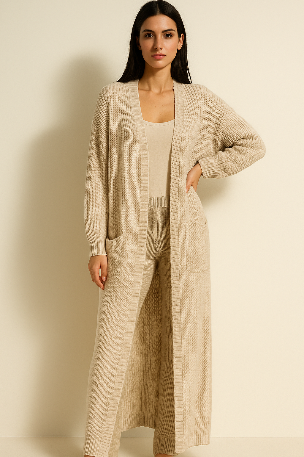 Cozy Oversized Knit Cardigan