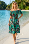 Basic Wear Club | Basic Flory Short Sleeves Mini Dress | Summer Dress for Women