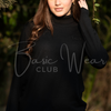 High Neck Cotton Knit Basic