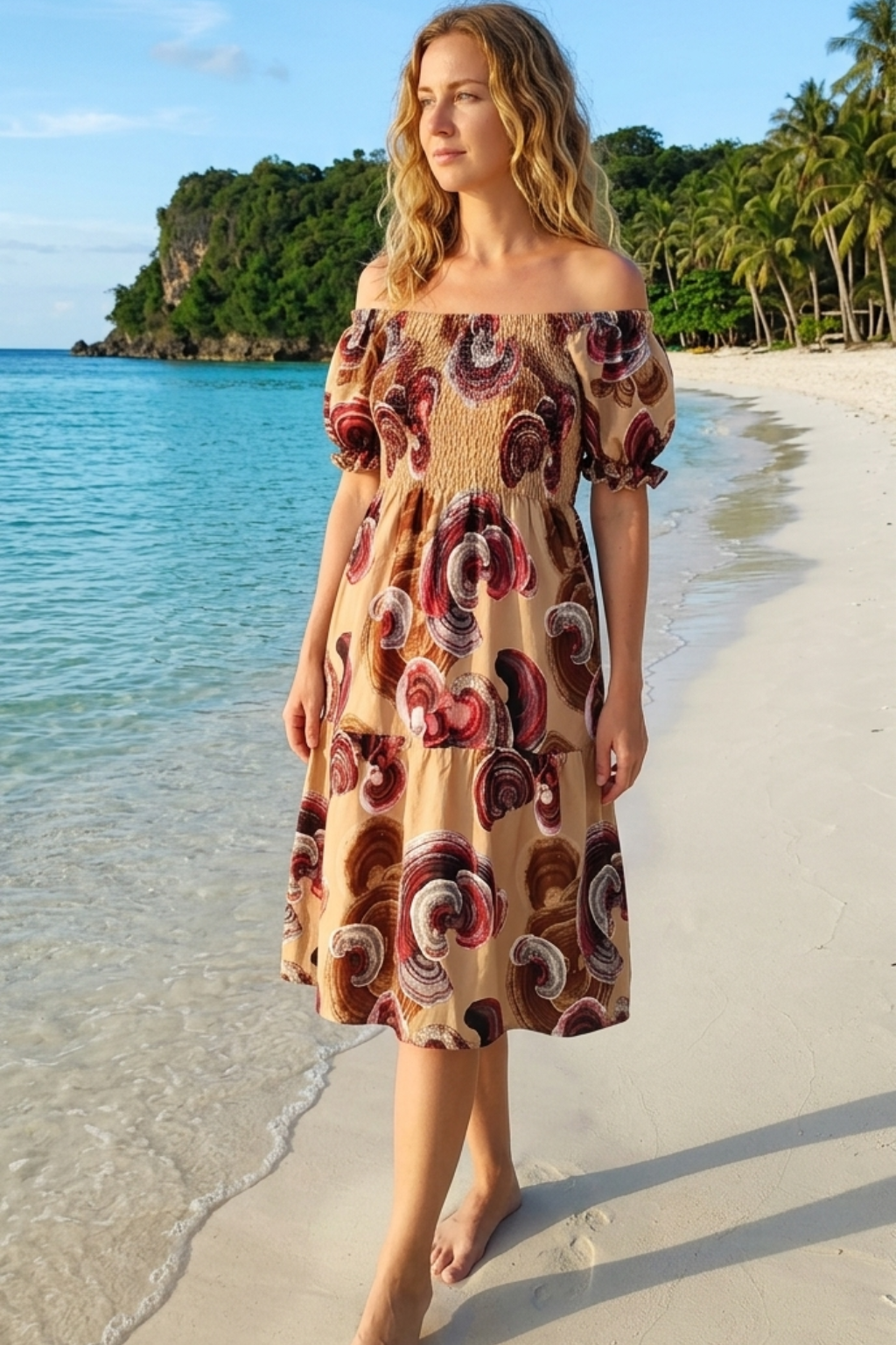 Basic Wear Club | Basic Flory Short Sleeves Mini Dress