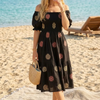 Basic Wear Club | Cotton Embroidered Mini Dress | Summer Beach Dress for Women in Egypt