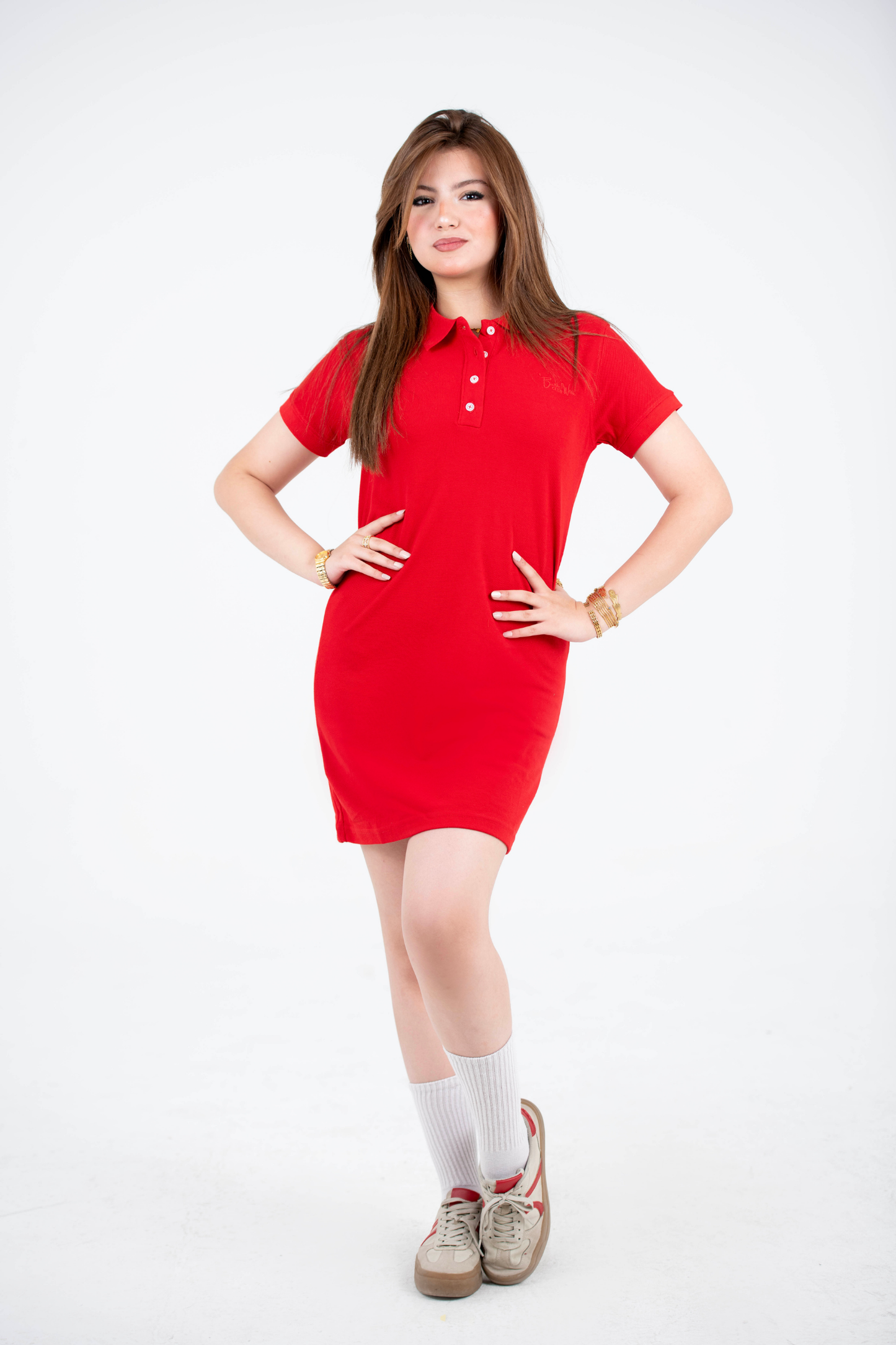 Cotton Polo Tennis Dress