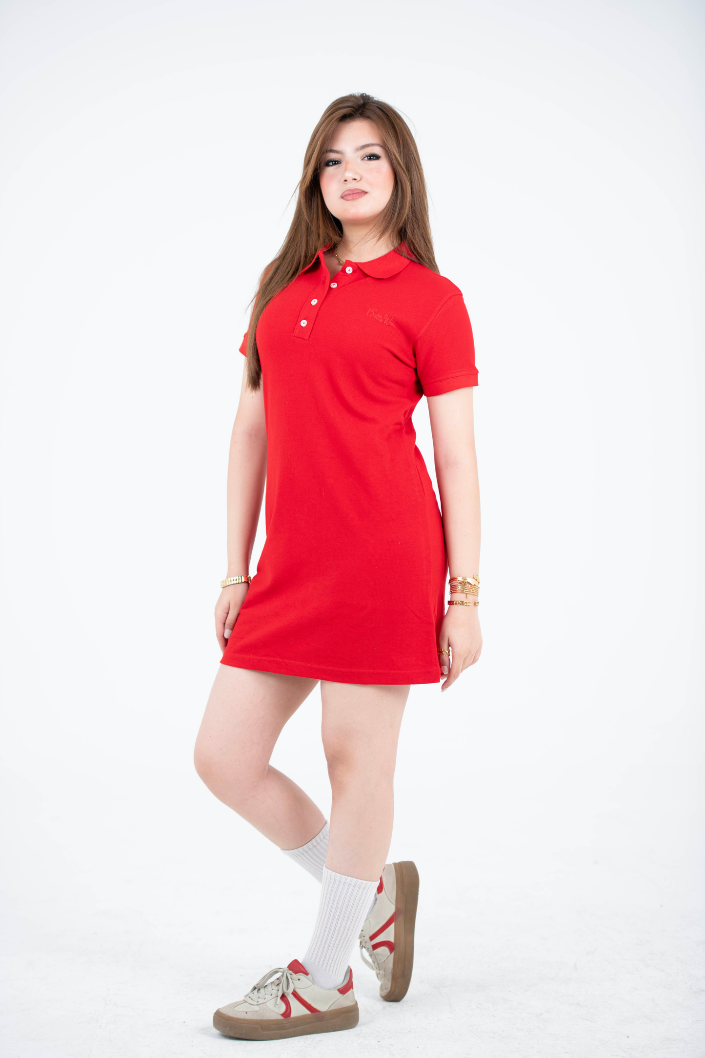 Cotton Polo Tennis Dress