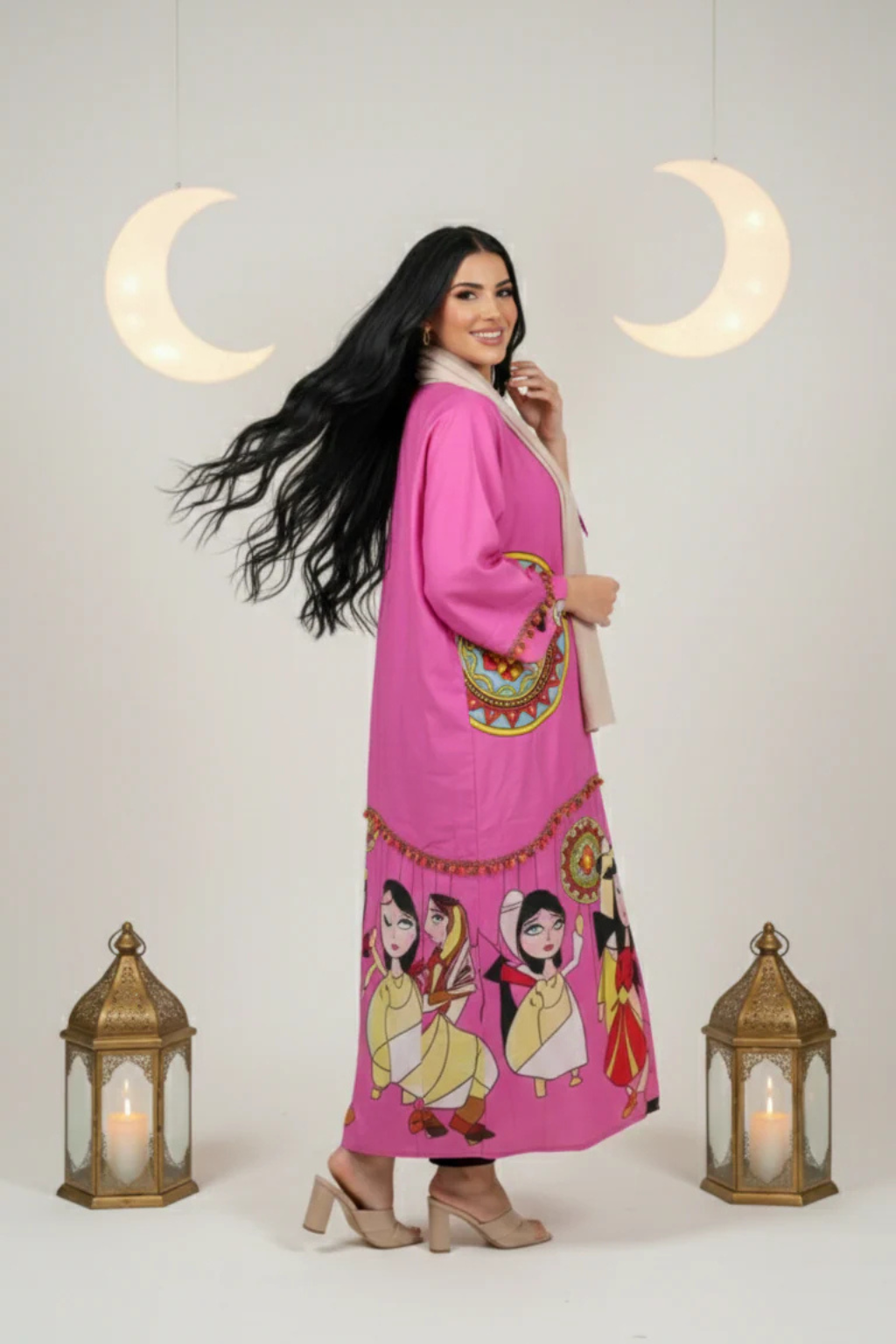 Basic Wear Club | Oriental Nights Kaftan | Elegant Modest Kaftan Dress for Women