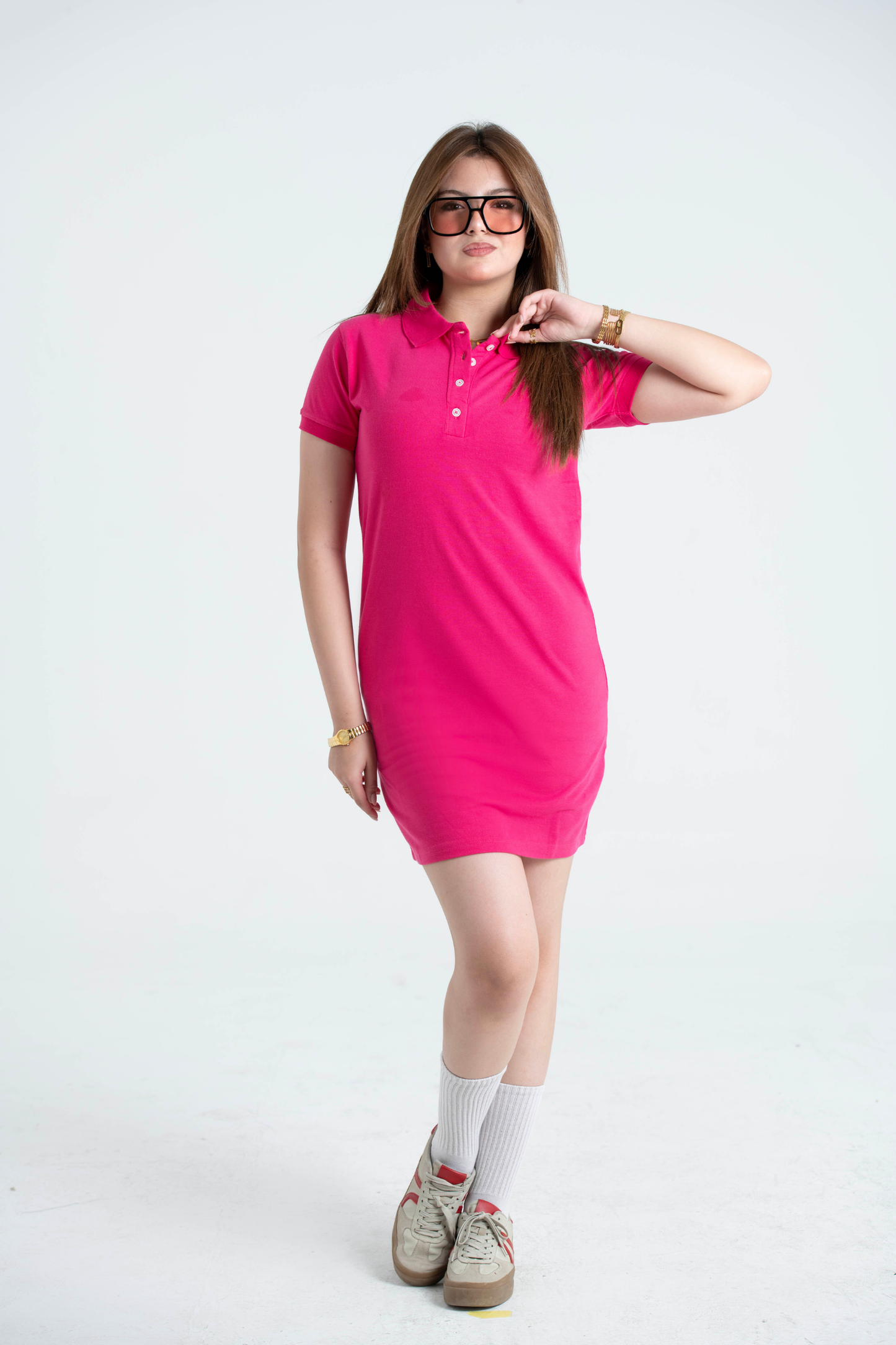 Cotton Polo Tennis Dress
