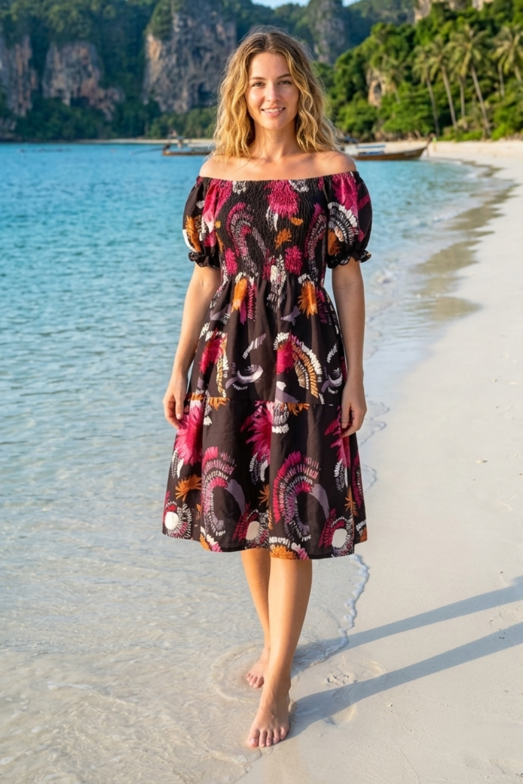 Basic Wear Club | Flory Short Sleeves Mini Dress | Summer Dress for Women