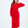 Cotton Polo Long Sleeves Dress