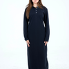 Cotton Polo Long Sleeves Dress