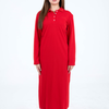 Cotton Polo Long Sleeves Dress