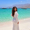 Basic Wear Club | Coastal Crochet Beach Cover-Up Maxi Dress | Elegant Swim Cover-Up for Women in Egypt