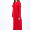 Cotton Polo Long Sleeves Dress