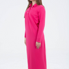 Cotton Polo Long Sleeves Dress
