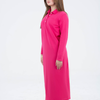 Cotton Polo Long Sleeves Dress