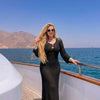 Basic Wear Club | Coastal Crochet Beach Cover-Up Maxi Dress | Elegant Swim Cover-Up for Women in Egypt