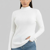 Turtleneck Knit Basic Sweater
