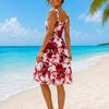 Basic Wear Club | Mini Flory Sleeveless Rayon Cotton Dress