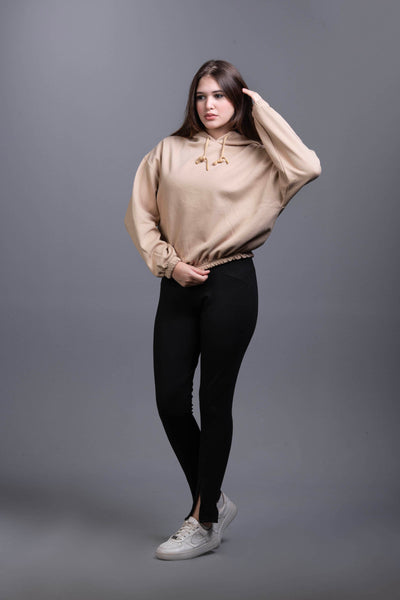 Cozy Melton Hoodie – Oversized