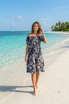 Rayon Cotton Mini Dress | Basic Wear Club