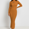 Bronze_body_cone_knit_dress