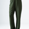 Plain linen pants