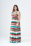 Rayon Cotton Lined Sleeveless Dress